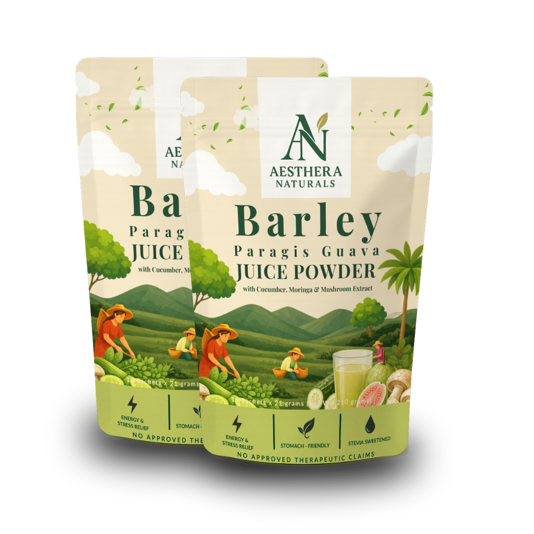 Barley Paragis Guava Herbal Juice Powder with Moringa, Cucumber & Mushroom Extract