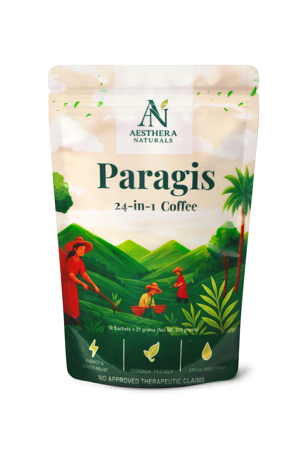 Paragis 24-in-1 Herbal Coffee | Aesthera Naturals