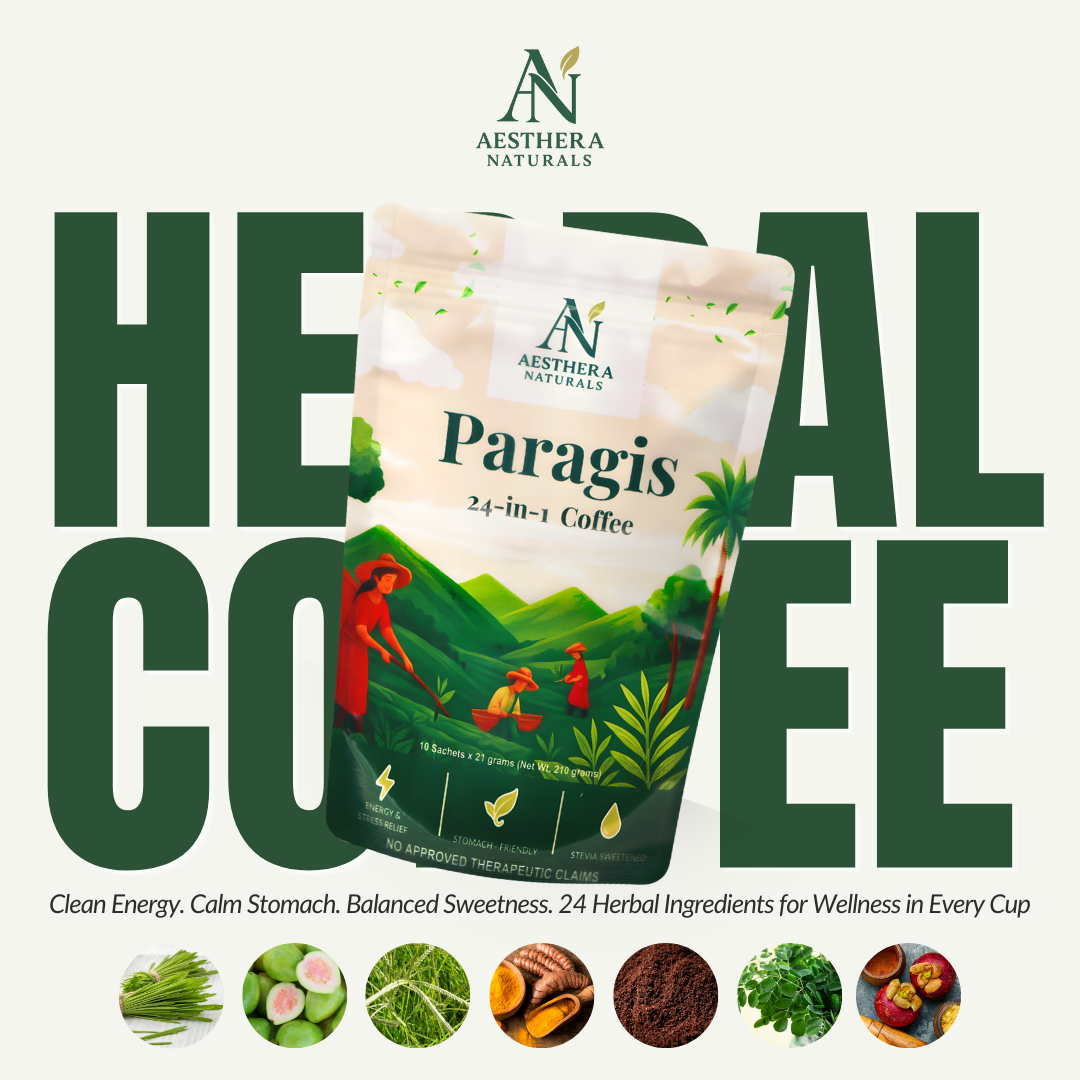 Paragis 24-in-1 Herbal Coffee | Aesthera Naturals